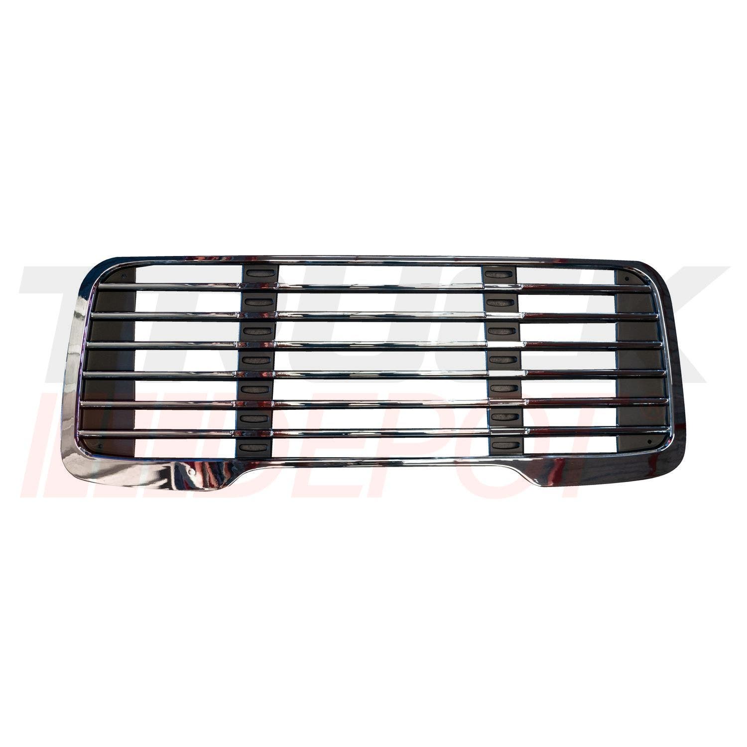 Parrilla Frontal para Freightliner M2/106 sin malla cromado