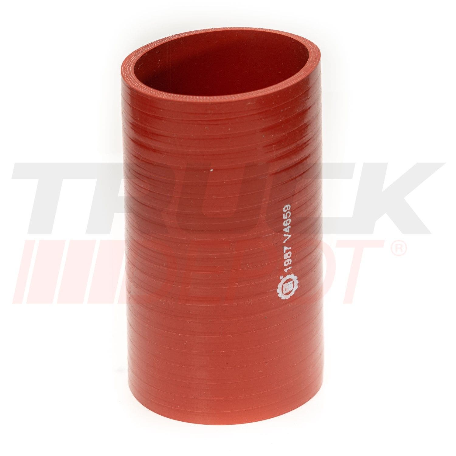 Manguera de silicon de alta temperatura 3" x 6" roja