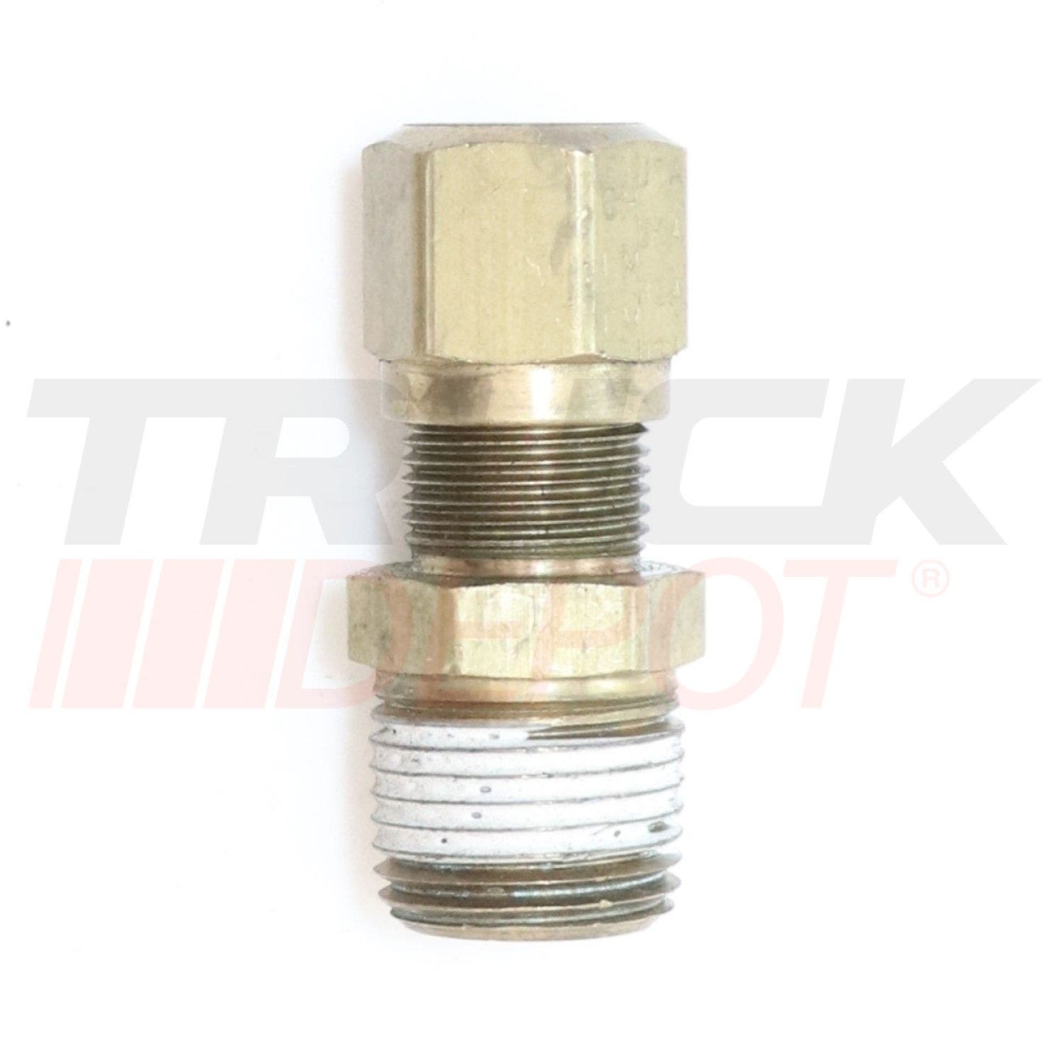 Unión de manguera de aire conector macho 3/8 x 3/8