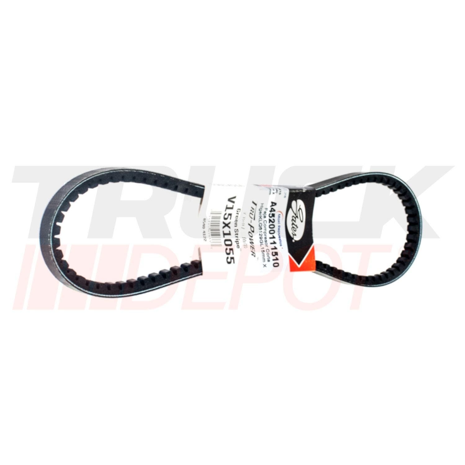 Faja compresor corta HigerKLQ6129GL15mm x 1056mm