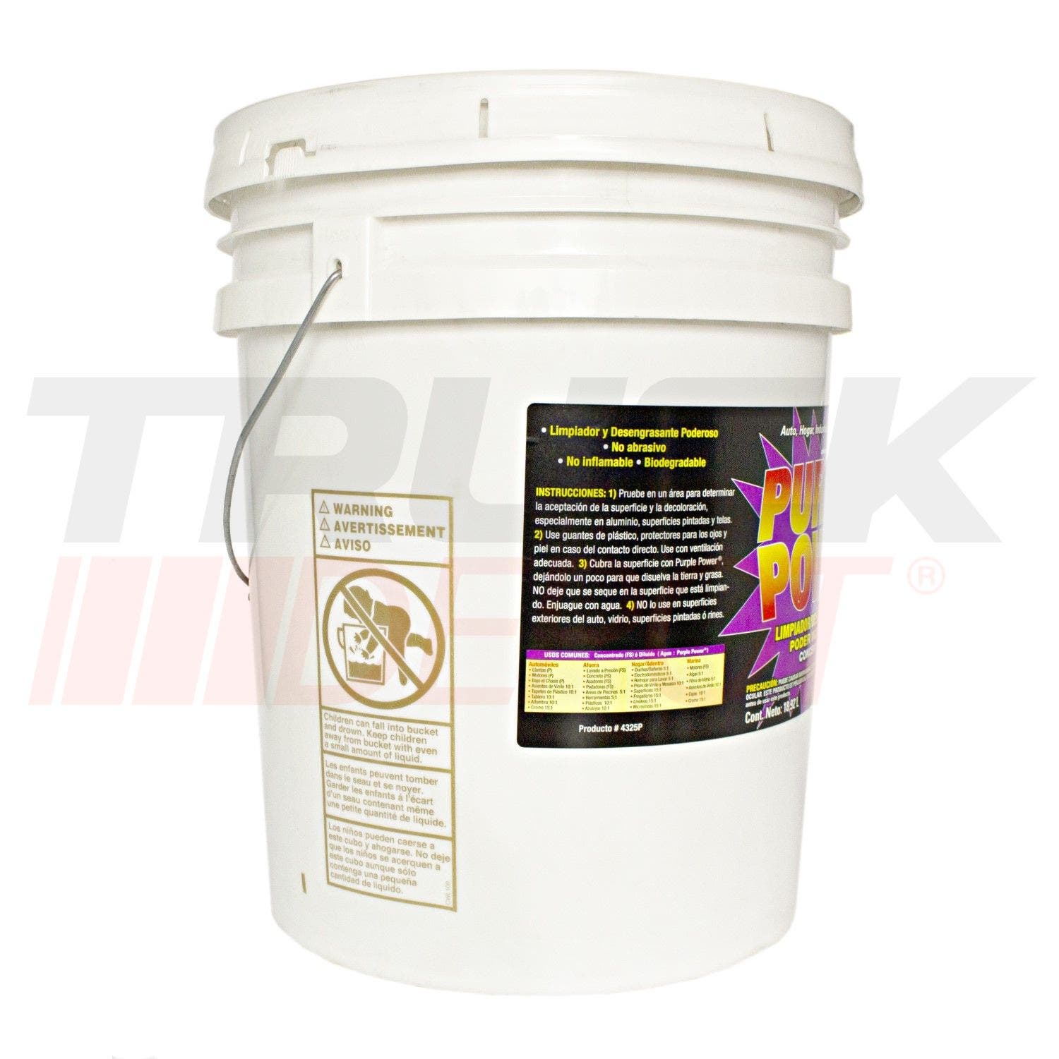 Cubeta desengrasante Purple Power