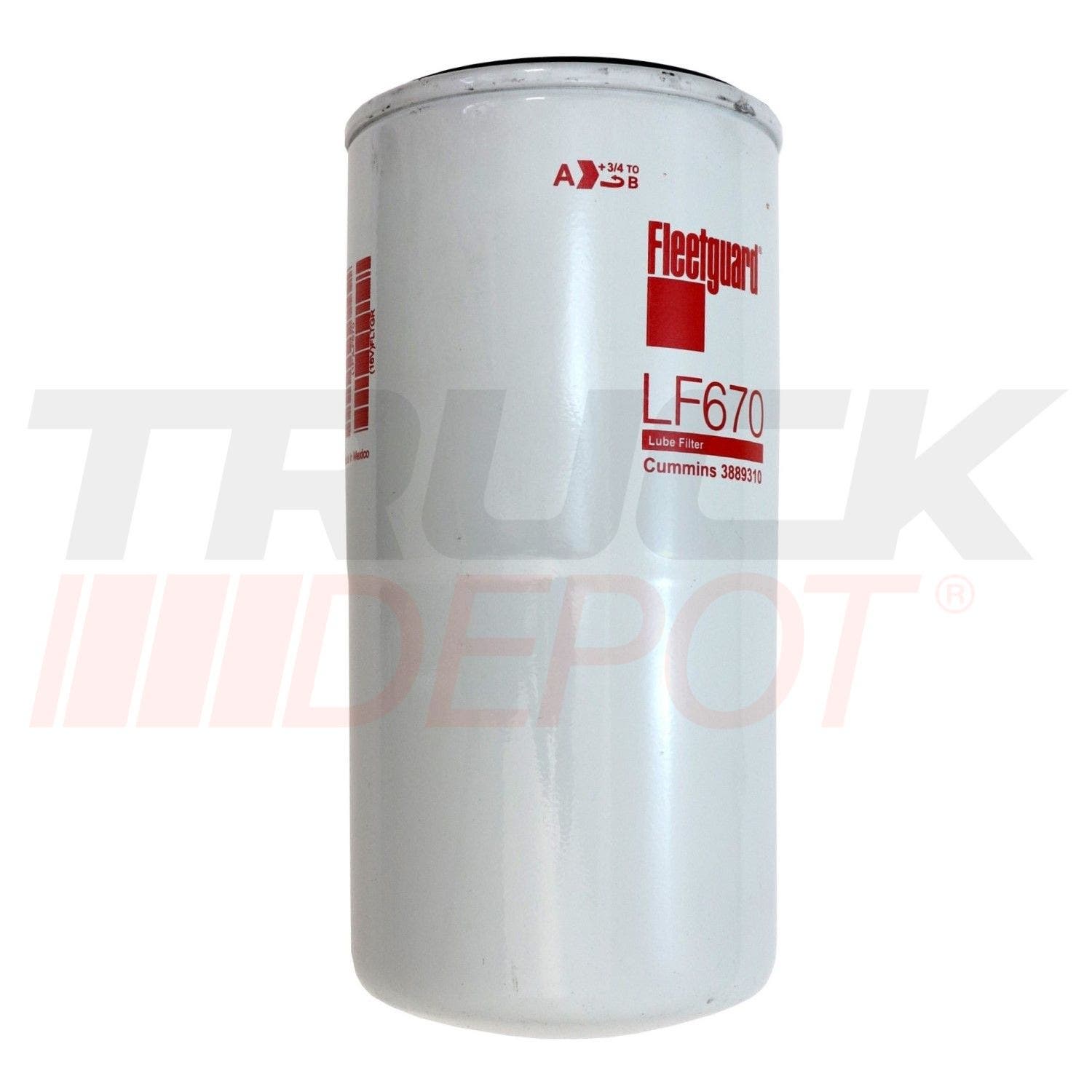 Filtro de aceite Cummins - Detroit S60 primario y Daewoo 6120/DL08TIS , CRD270