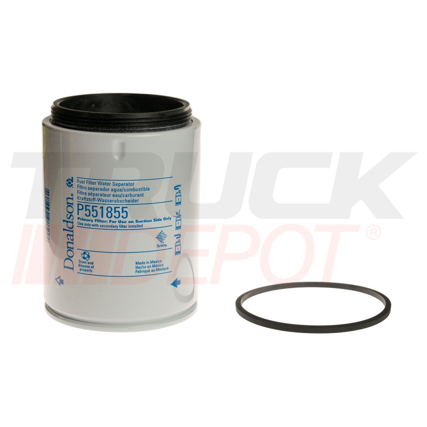 Filtro de combustible con separador Detroit