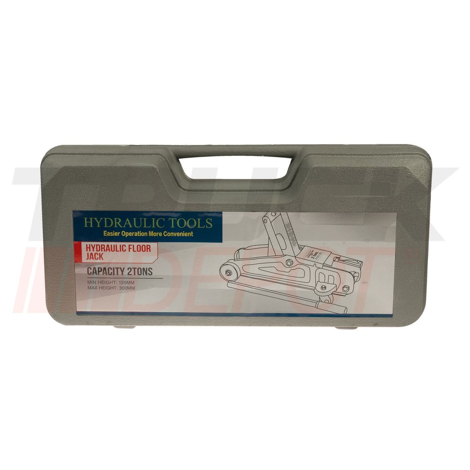 Gata de piso 2 toneladas carretilla