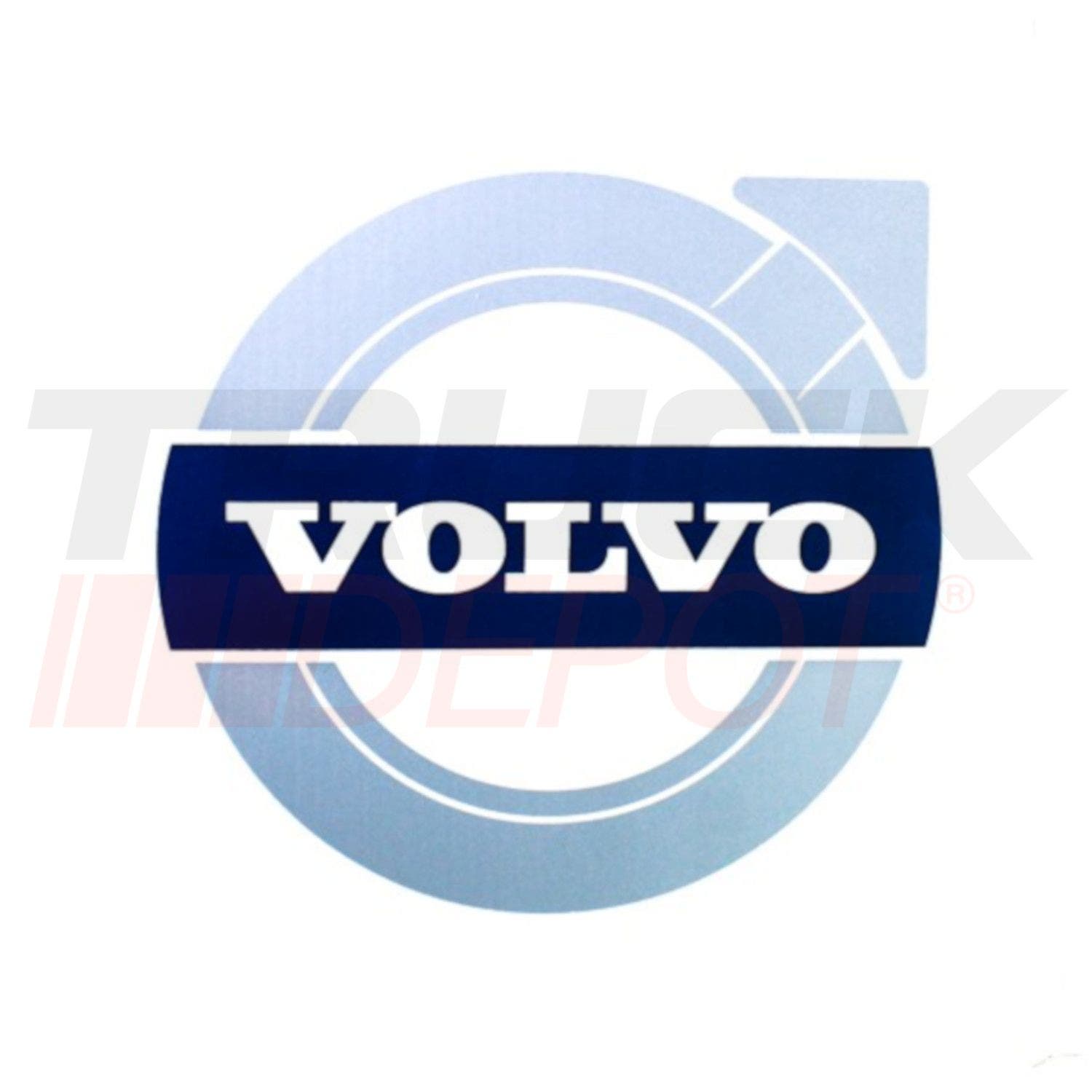 Faldon blanco logo Volvo 24" x 30"
