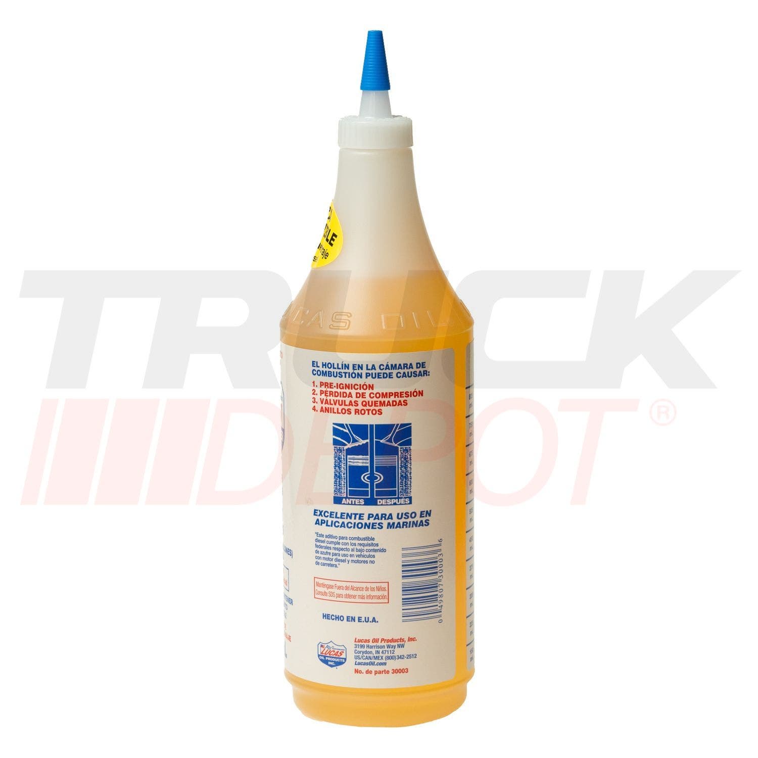 Litro de tratamiento para combustible y limpiador de inyectores Lucas Oil