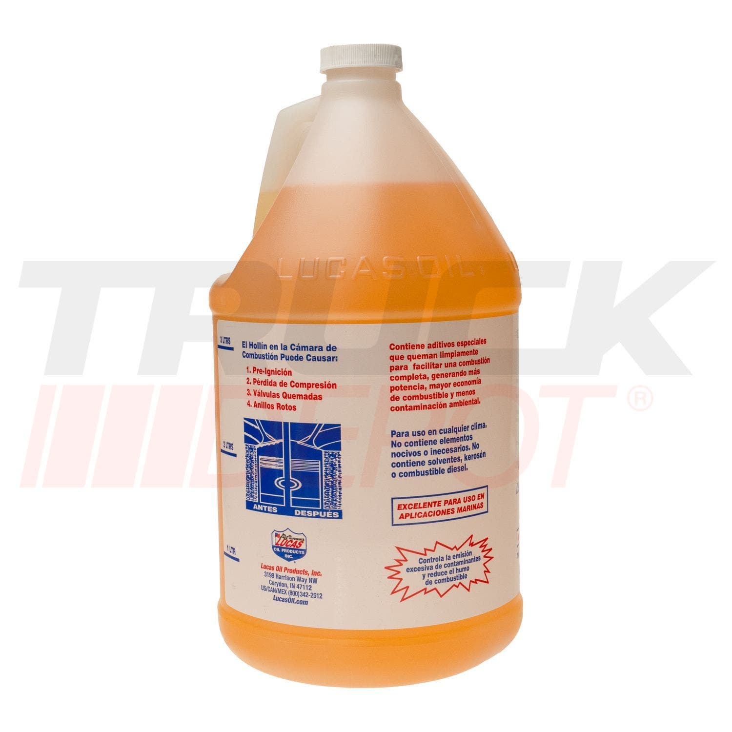 Galon de tratamiento para combustible y limpiador de inyectores Lucas Oil