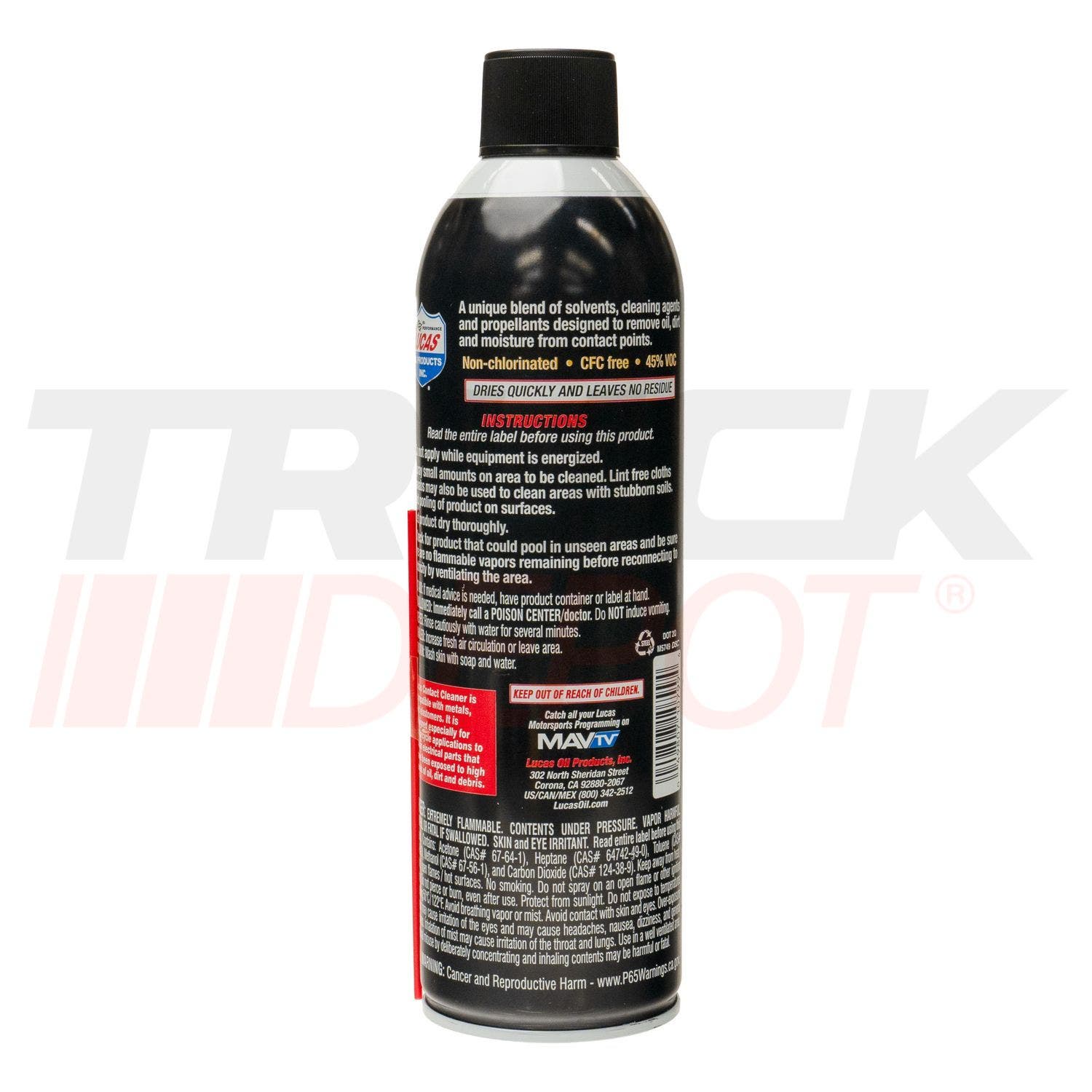 Spray limpiador de contactos Lucas Oil