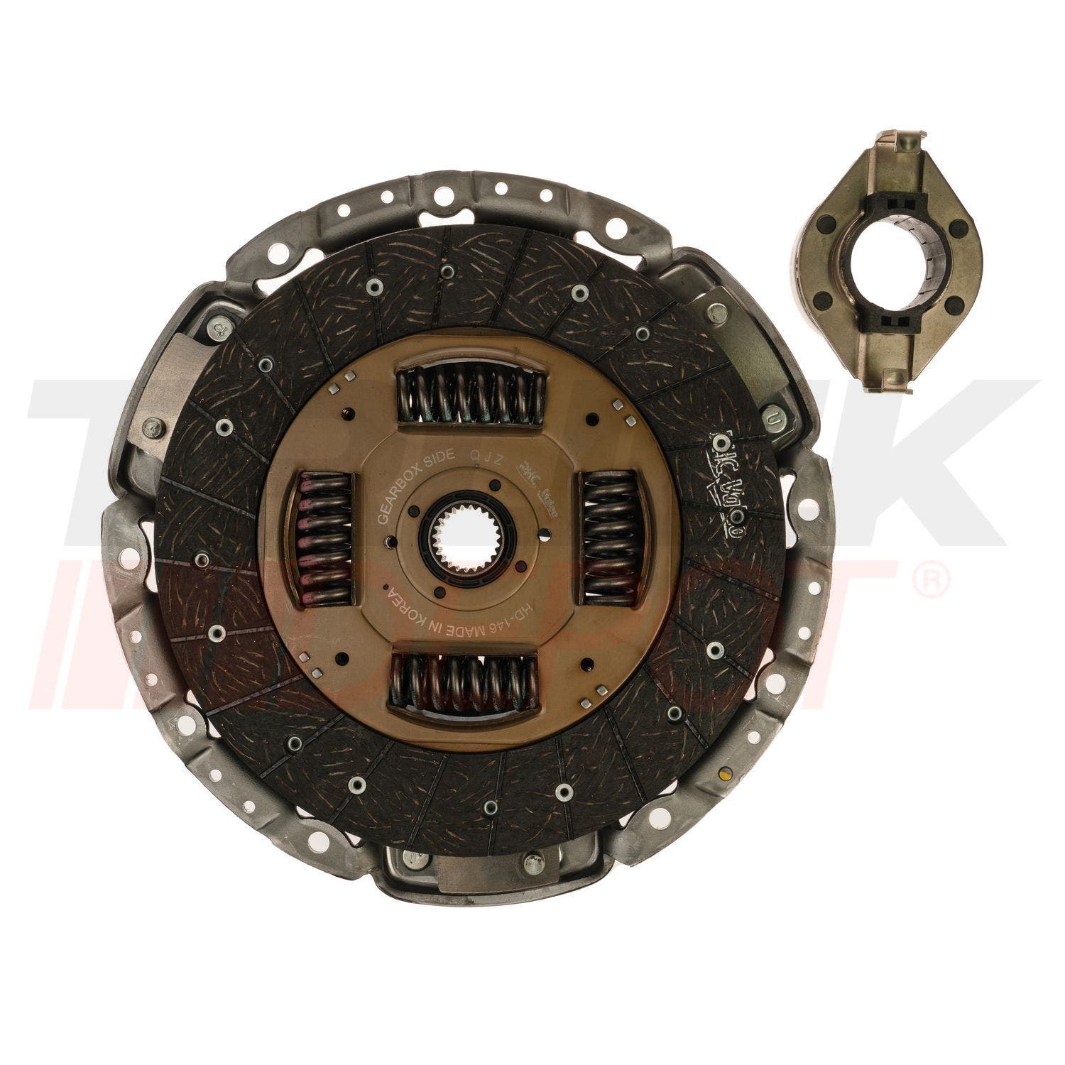 Conjunto de clutch HD65 D4DA -250 mm x 23D