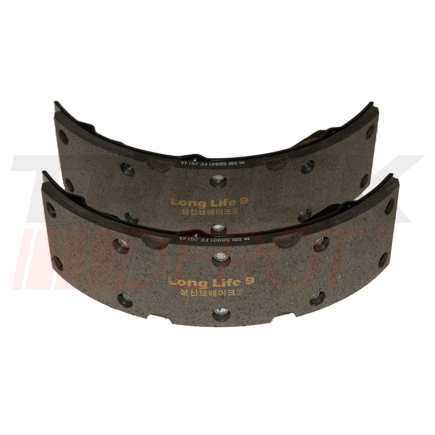 Juego de zapatas traseras Hyundai HD45 (Rueda)