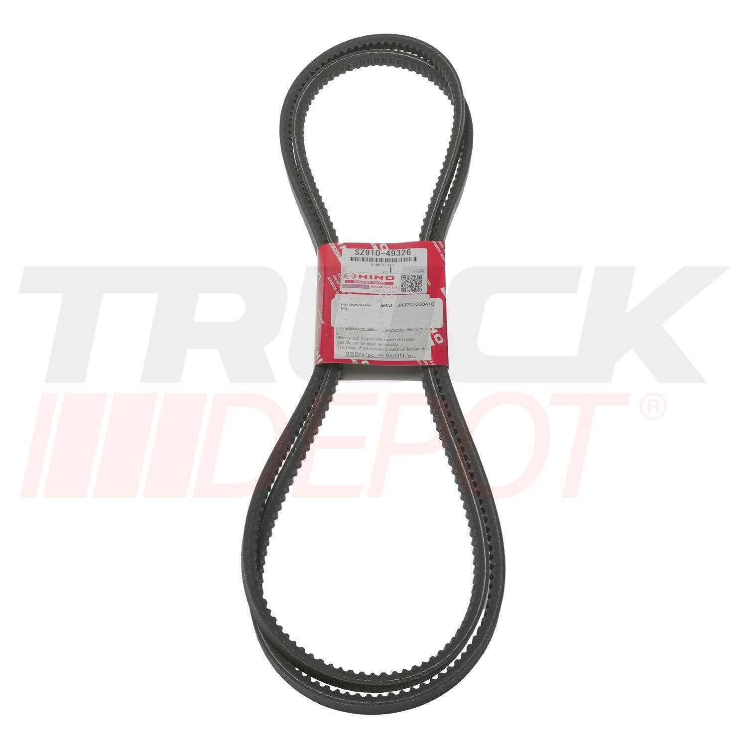 Faja abanico Hino N04