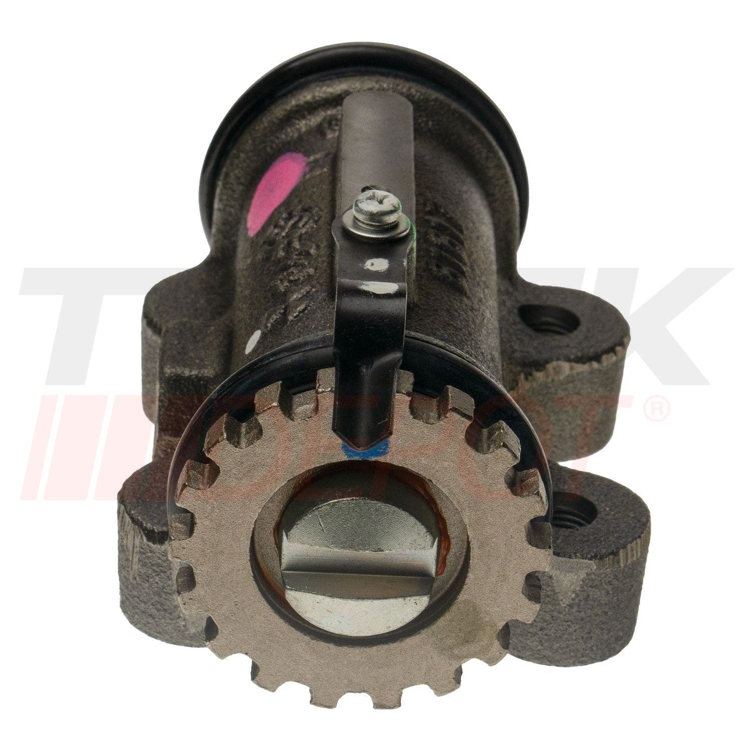 Bomba de frenos trasera 1 1/2 Hino FF/Validus FG izquierda sin grifo