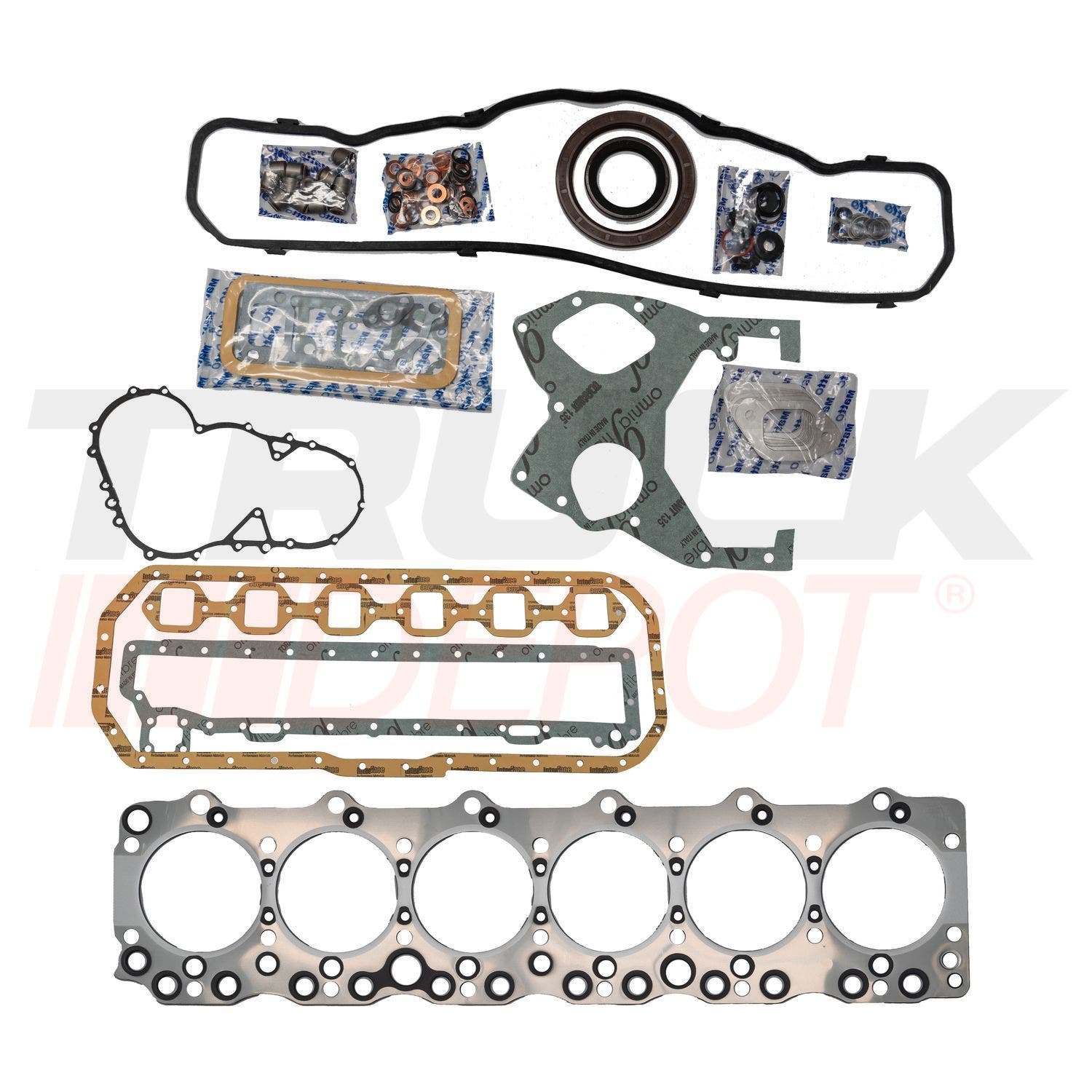 Full set de empaques para motor Isuzu 6BD1-T