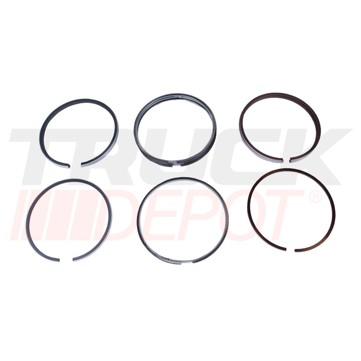 Juego de anillos motor Isuzu 4HF1 semi conico