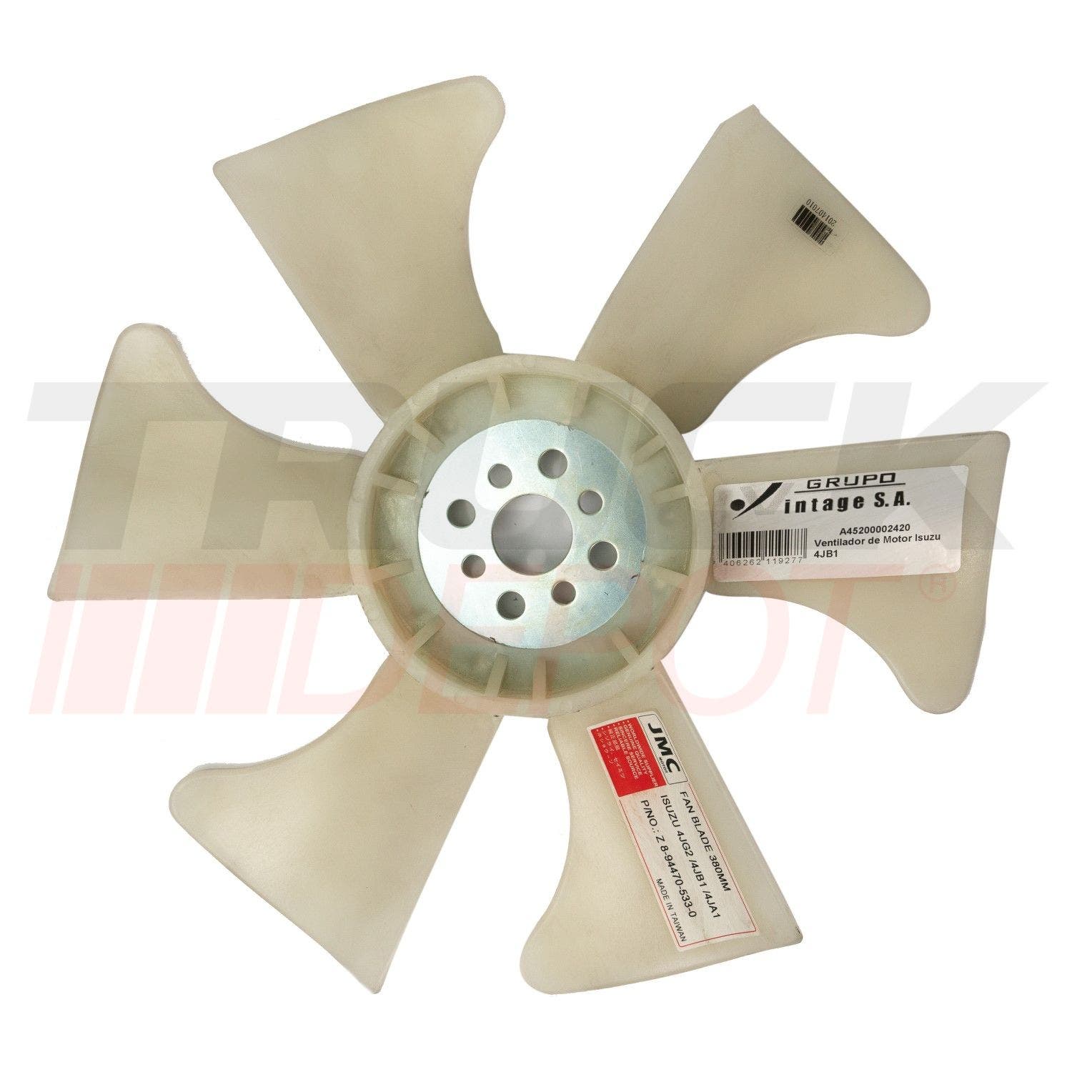 Ventilador de motor Isuzu 4JB1