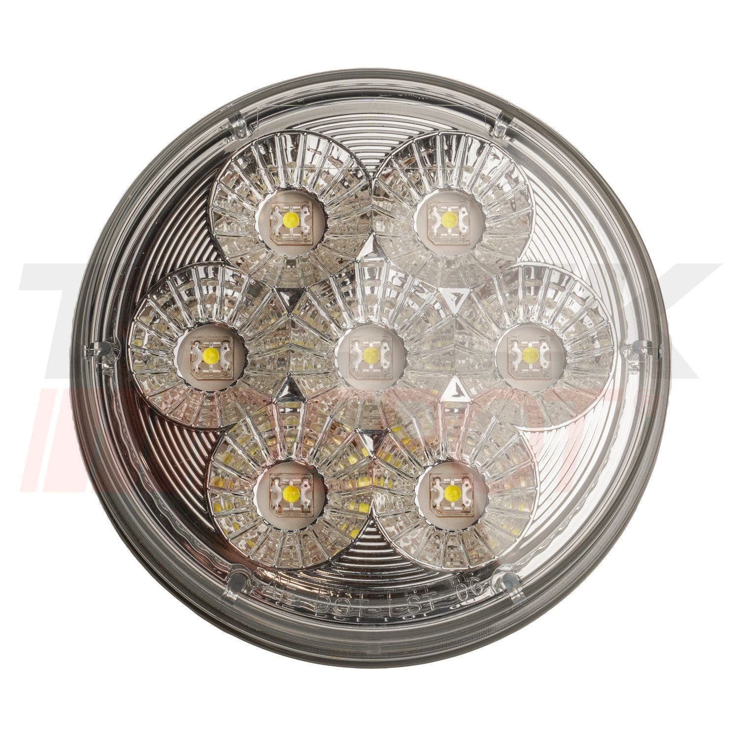 Lampara redonda 4" LED blanca 24V